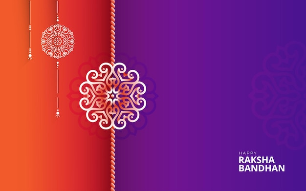 Vector diseño feliz del fondo de la tarjeta de raksha bandhan