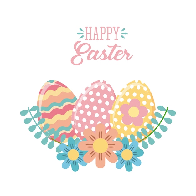 Diseño feliz de Pascua