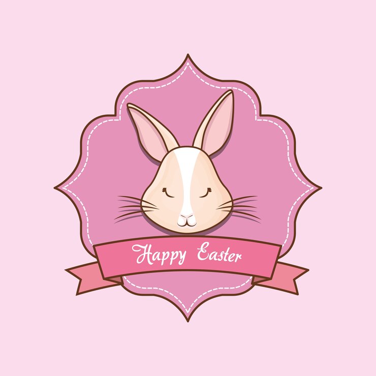 Vector diseño de feliz pascua