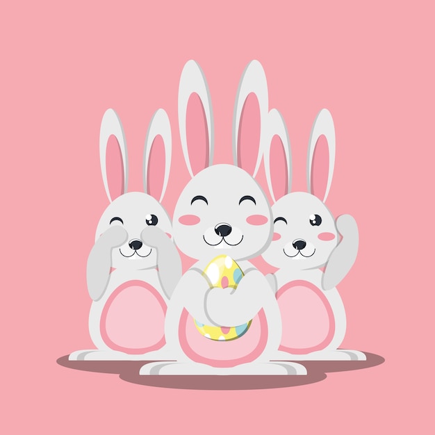 Diseño de feliz Pascua