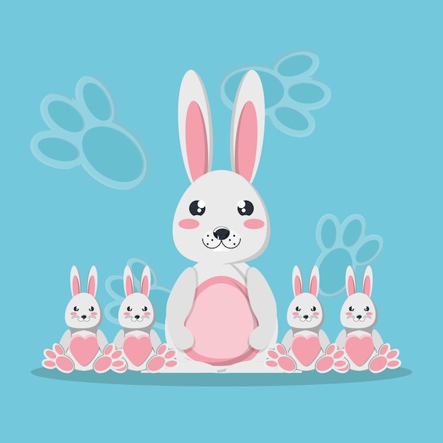 Diseño de feliz Pascua