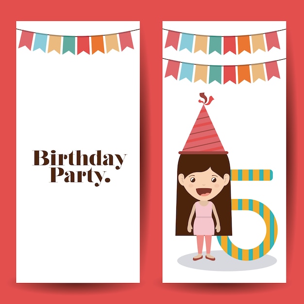 diseño de fiesta de cumpleaños