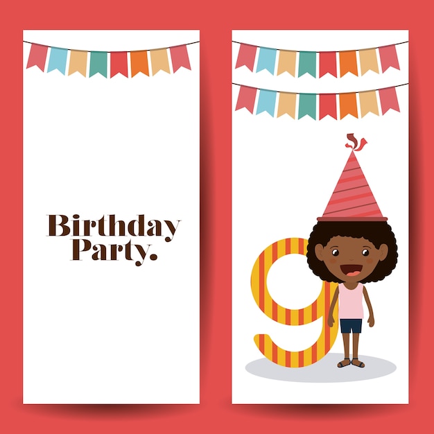 diseño de fiesta de cumpleaños
