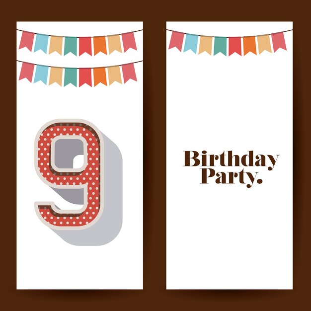 diseño de fiesta de cumpleaños