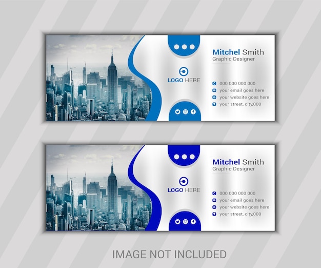 Diseño de firma de correo electrónico