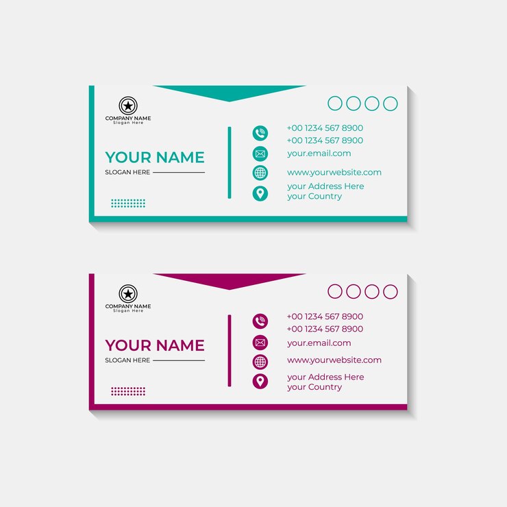diseño de la firma de correo electrónico