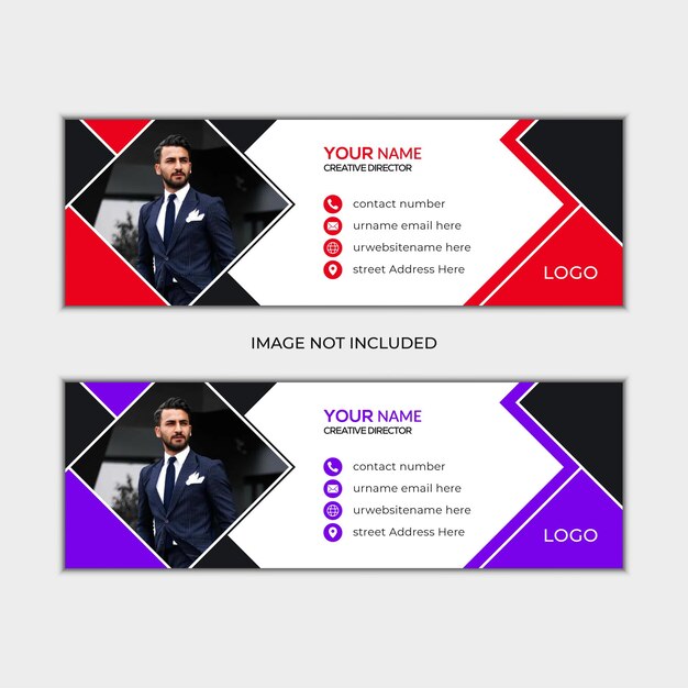 Diseño de firmas de correo electrónico corporativo