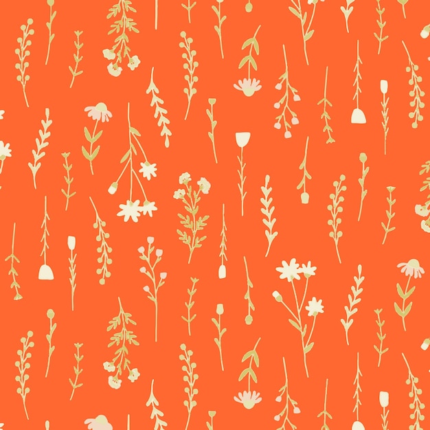 Diseño floral Diseño artístico Ilustración de flores Arte vectorial adecuado para tela Impresión textil