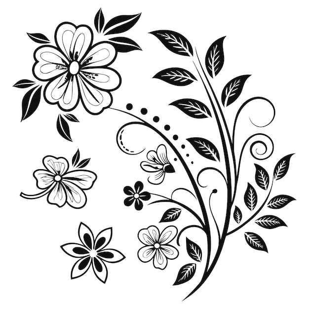 Diseño floral elegante