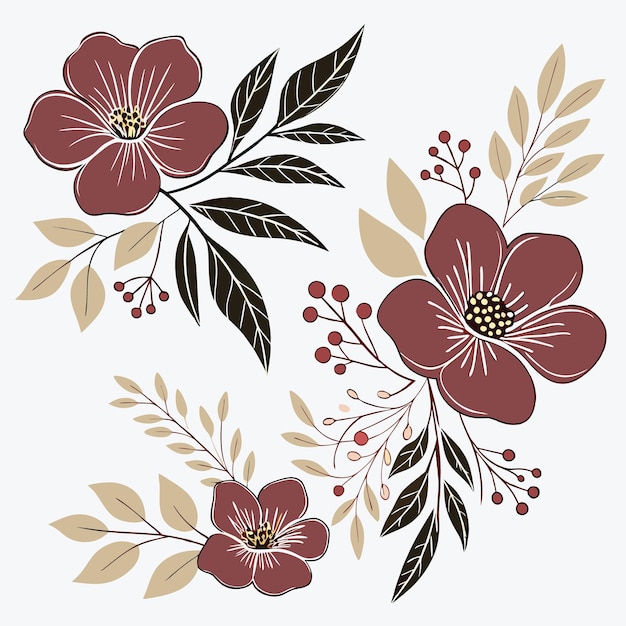 Diseño floral elegante