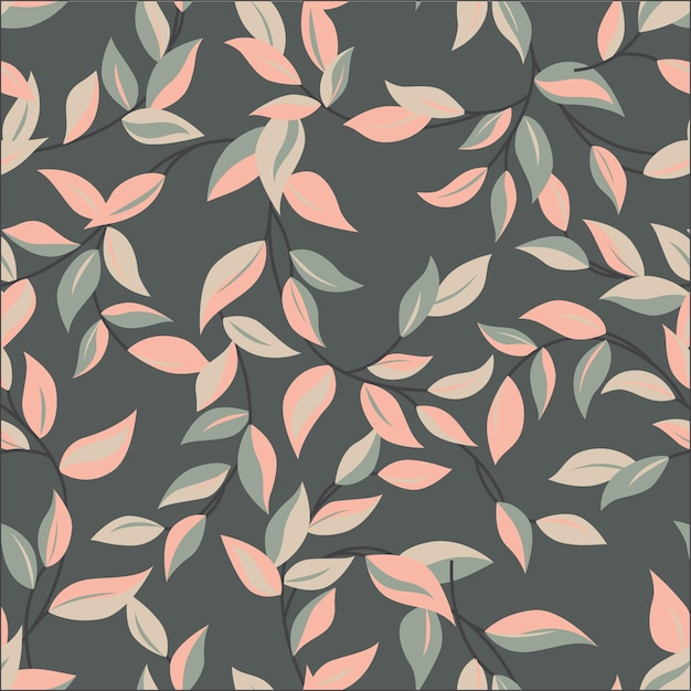 Diseño floral de moda, patrón floral transparente para la moda, fondos de pantalla, impresión. estilo libertad.