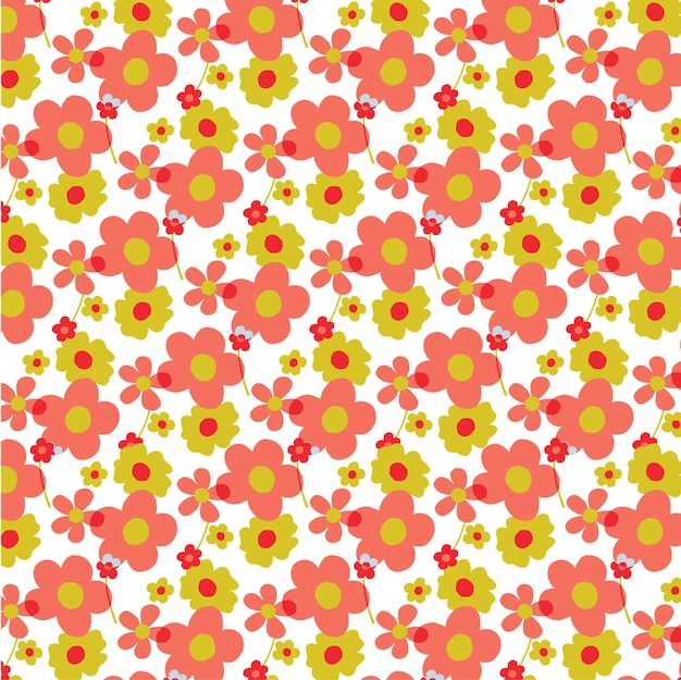 Diseño floral de moda, patrón floral transparente para la moda, fondos de pantalla, impresión. estilo libertad.