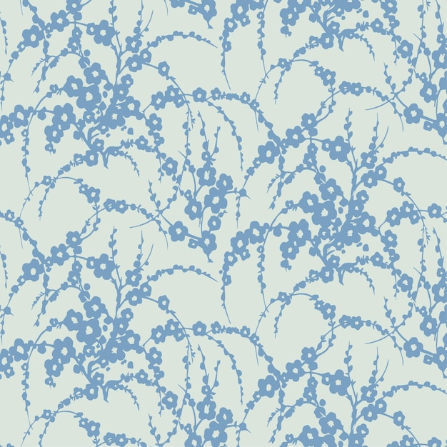 Diseño floral de moda, patrón floral transparente para la moda, fondos de pantalla, impresión. estilo libertad.