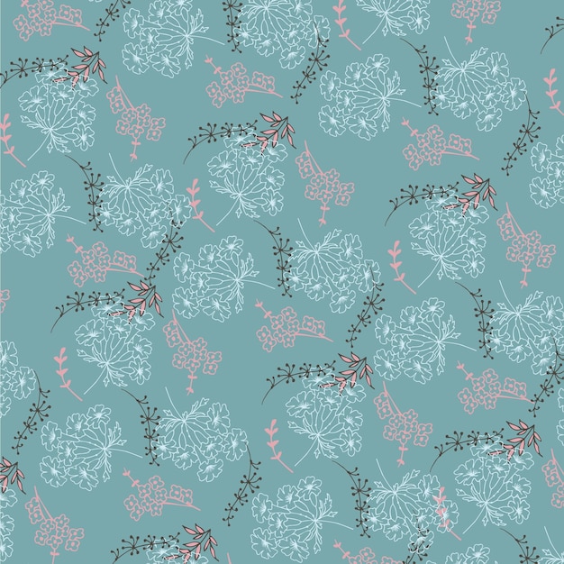 Diseño floral de moda, patrón floral transparente para la moda, fondos de pantalla, impresión. estilo libertad.