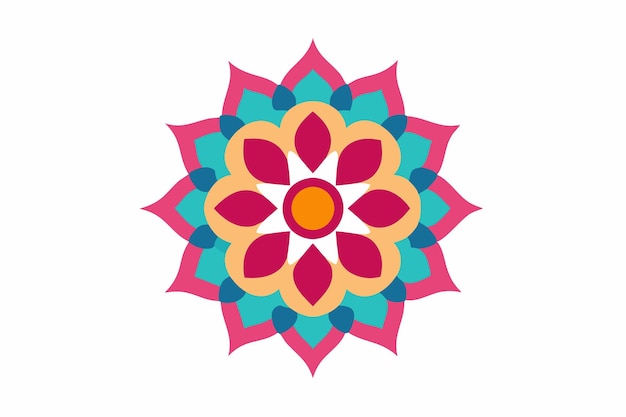 un diseño floral sobre un fondo blanco