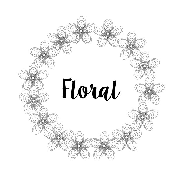 Diseño floral.