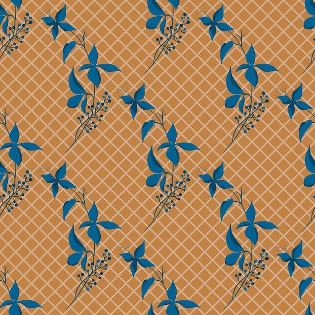 diseño de flores para bufanda y estampado textil vector de fondo de patrón sin costuras