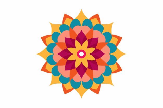 un diseño de flores coloridas del libro de david br