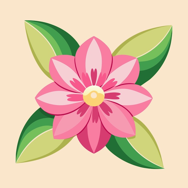 un diseño de flores del jardín