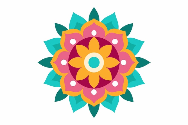 un diseño de flores del libro del artista
