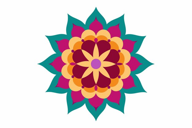 un diseño de flores del libro del artista