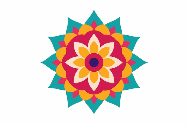 un diseño de flores del libro del artista