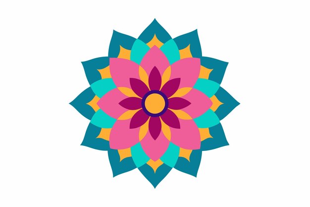 un diseño de flores del libro del artista