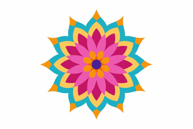 un diseño de flores del libro del artista