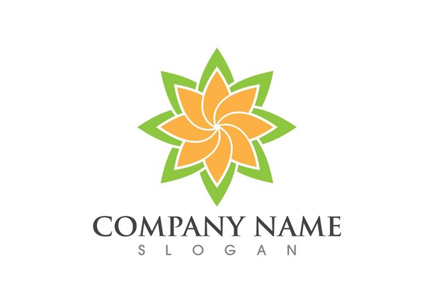 Diseño de flores de Vector de belleza