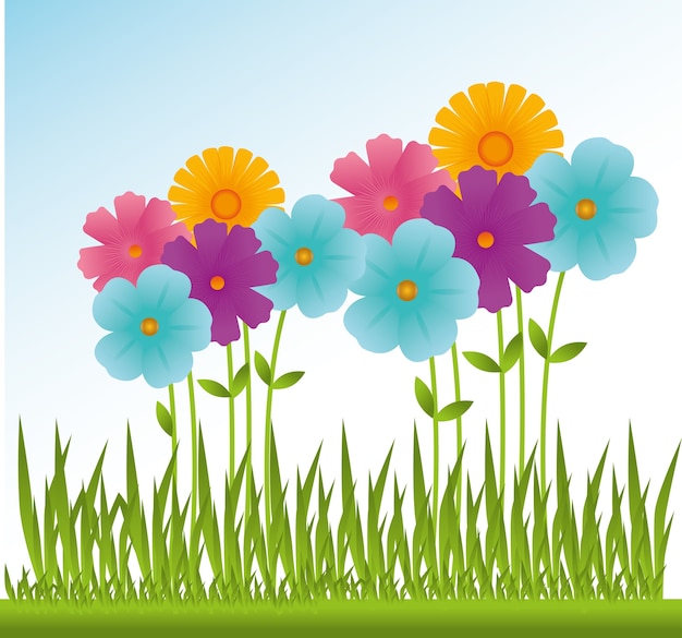 diseño de flores