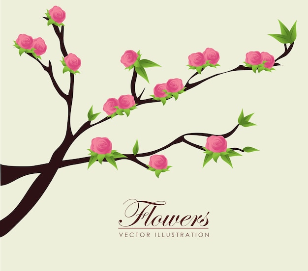 diseño de flores