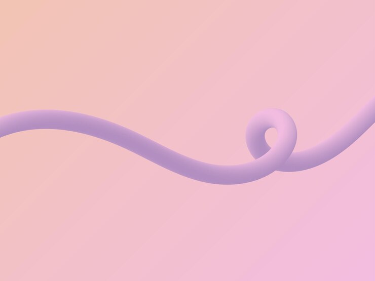 Vector diseño fluido una línea circular con un color degradado puede usarse como fondo