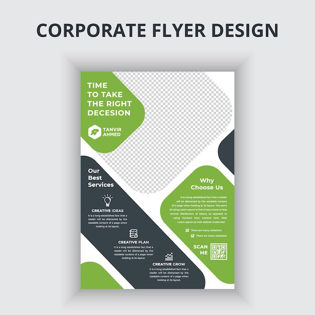 Diseño de flyer corporativo