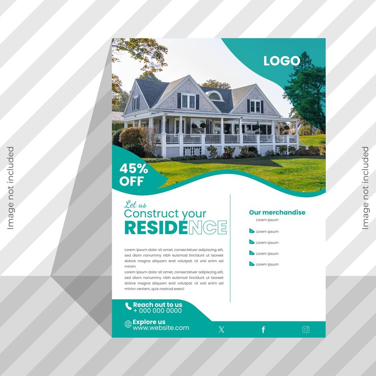 Diseño de Flyer inmobiliario