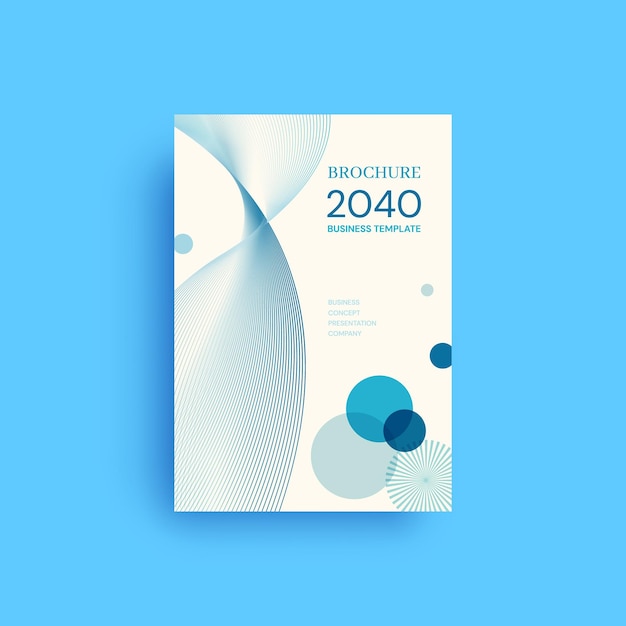 Diseño de folleto plantilla diseño de portada diseño de informe anual folleto de revista
