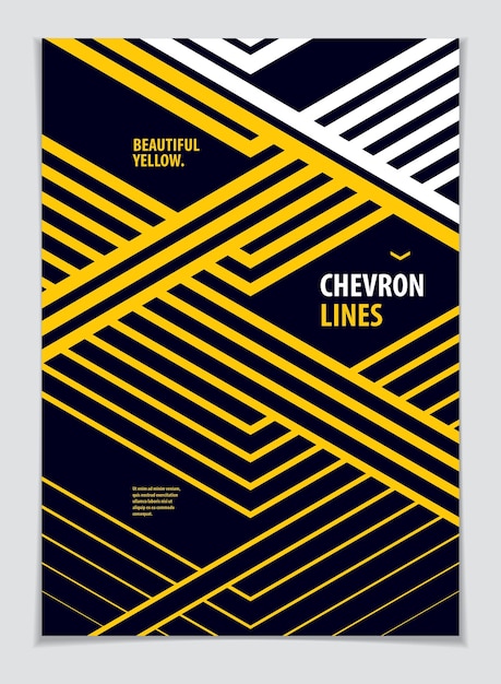 Diseño de folleto de portada minimalista. Patrón geométrico vectorial fondo abstracto. Diseño de portada, placa, cartel, volante y estandarte. Formato de impresión A4.