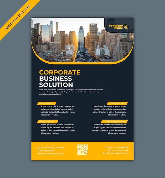 Diseño de folletos comerciales corporativos agencia de marketing digital