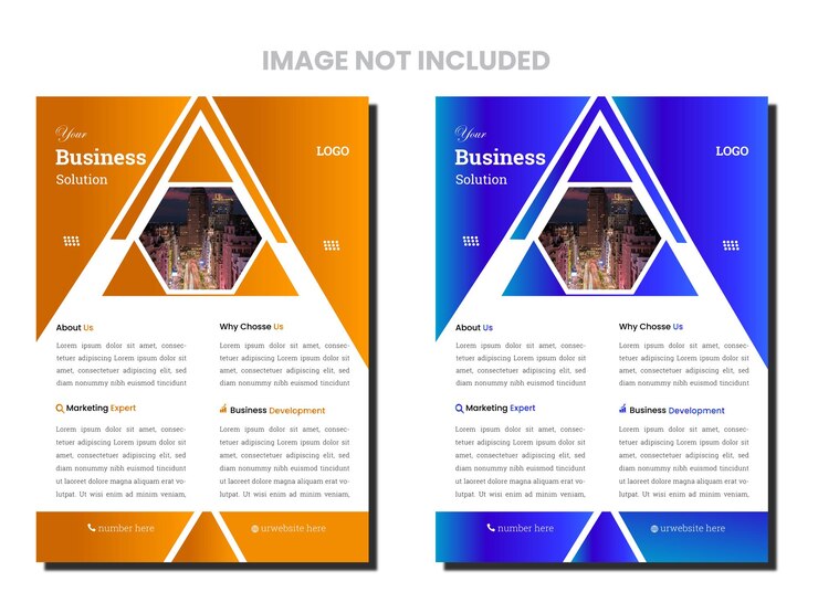 Diseño de folletos comerciales corporativos y folletos