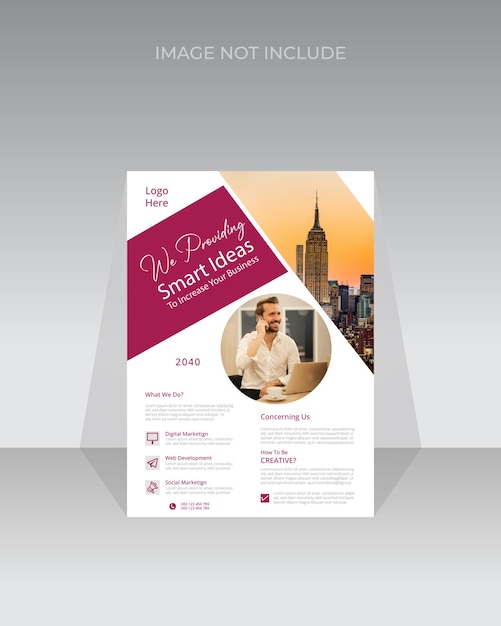 Diseño de folletos comerciales y corporativos