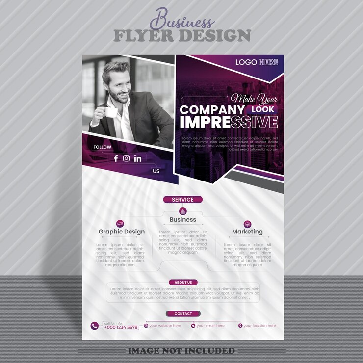 diseño de folletos empresariales corporativos