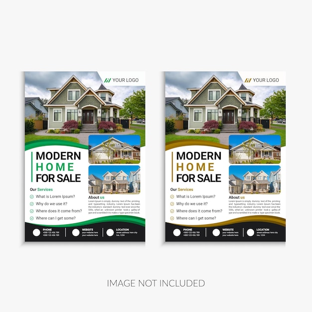 Diseño de folletos inmobiliarios