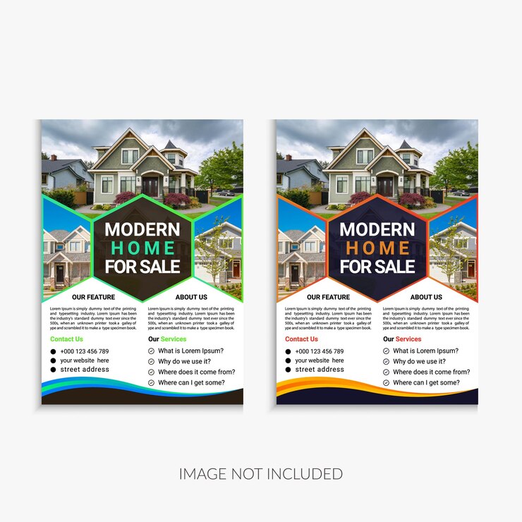 Diseño de folletos inmobiliarios
