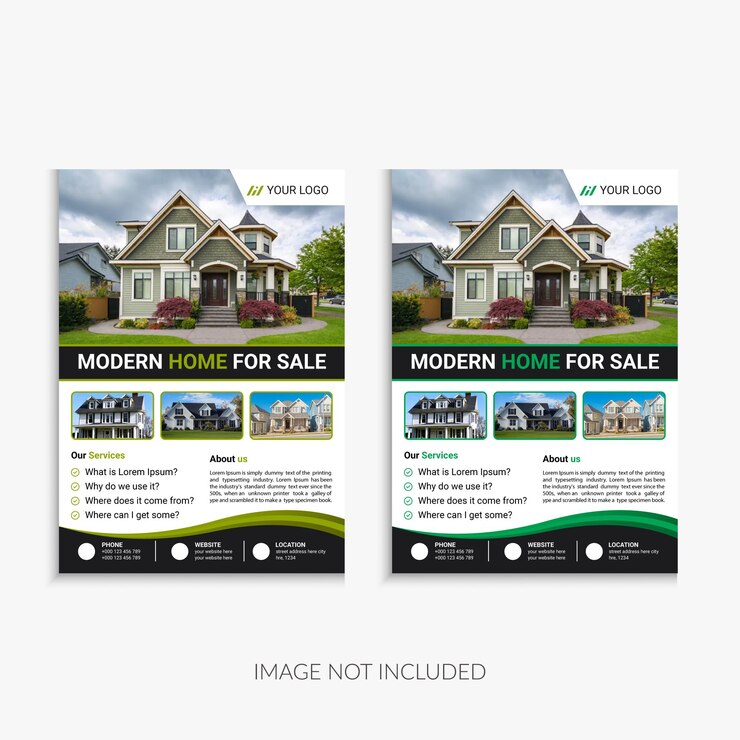 Diseño de folletos inmobiliarios