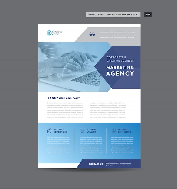 Diseño de folletos de negocios corporativos | folleto y diseño de folleto | diseño de hoja de marketing