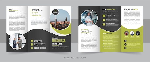 Diseño de folletos triples para empresas