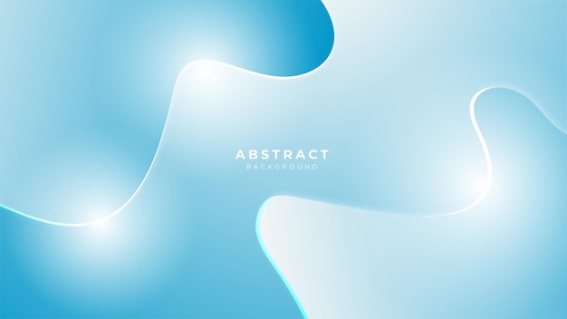 Diseño de fondo abstracto azul claro