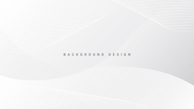 diseño de fondo abstracto blanco dinámico