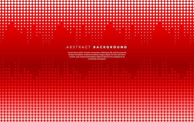 diseño de fondo abstracto blanco rojo