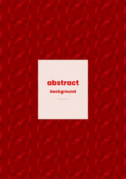 diseño de fondo abstracto con color rojo frío