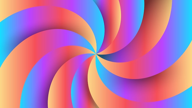 Diseño de fondo abstracto colorido